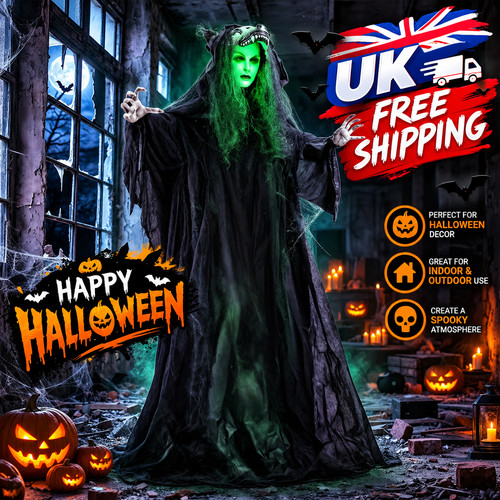 170cm life size animated ghost - 170cm,