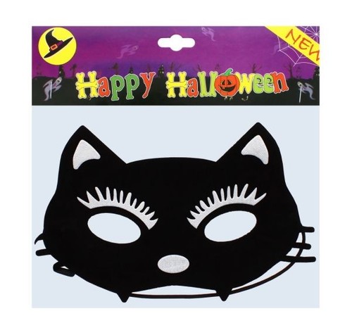 Cat mask halloween fun - halloween,